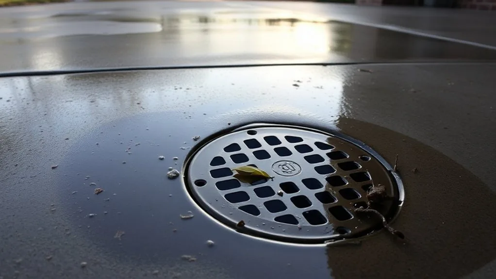 Standing Water & Slow Drains | Cobham Drainage Help